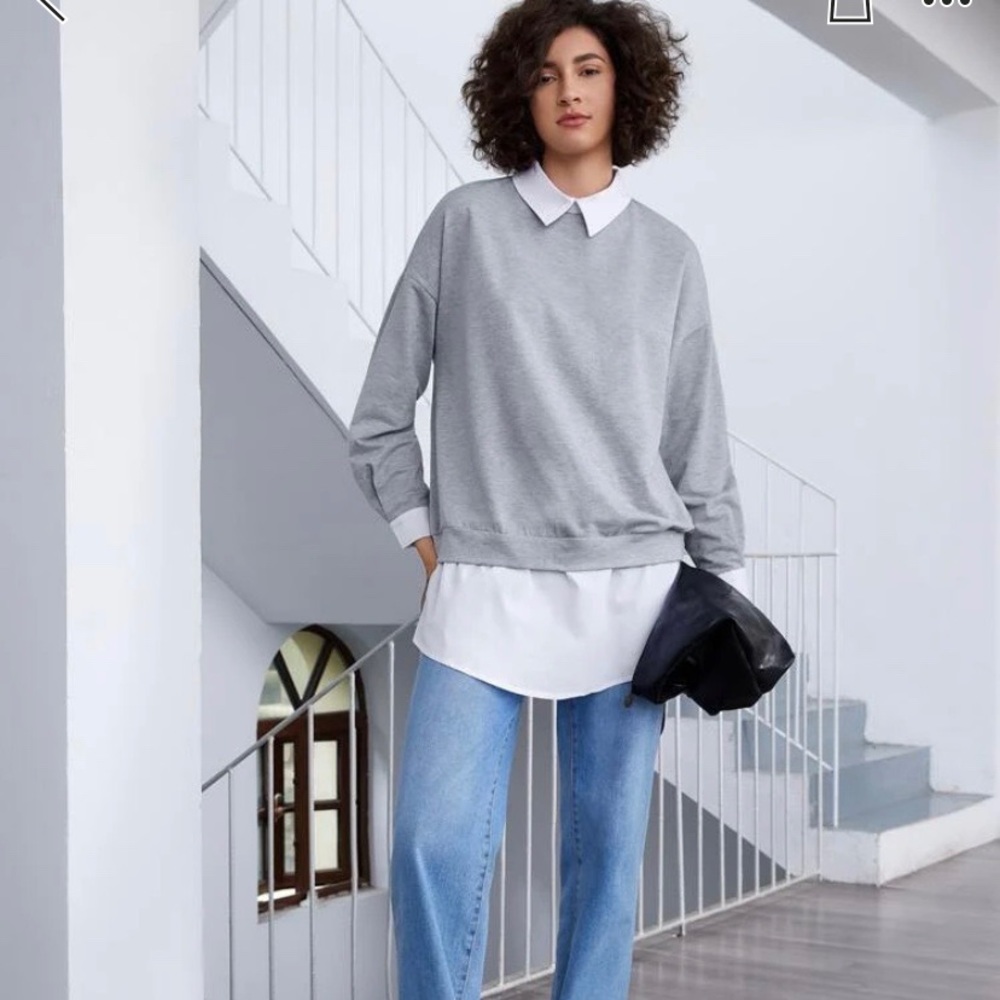 BNWT - Two in One Pullover Blouse